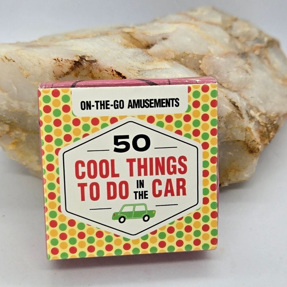 Road Trip Card Game 50 Things To Do In The Car Travel Game Chronicle Books NWT
